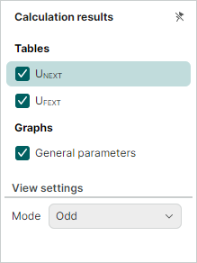 Crosstalk results for differential lines - Table settings