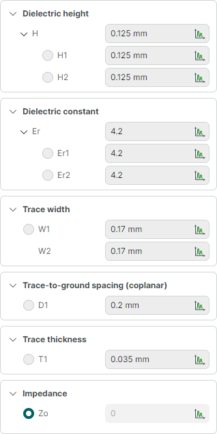 Define input parameters