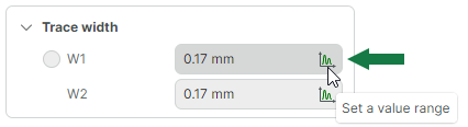 Select the varying parameter