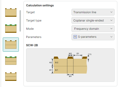 S-Parameters - Select model