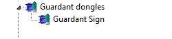Guardant Sign device in system